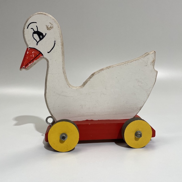 TOY, Pull Along Duck - Wooden